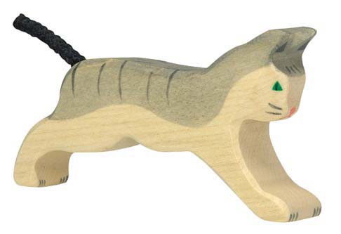 Holztiger Holzfigur Katze, laufend Holztiger Holzfigur Katze, laufend von Gollnest & Kiesel KG