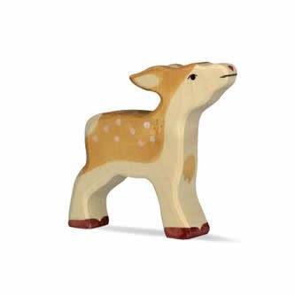 Holztiger Holzfigur Kitz von Gollnest & Kiesel KG