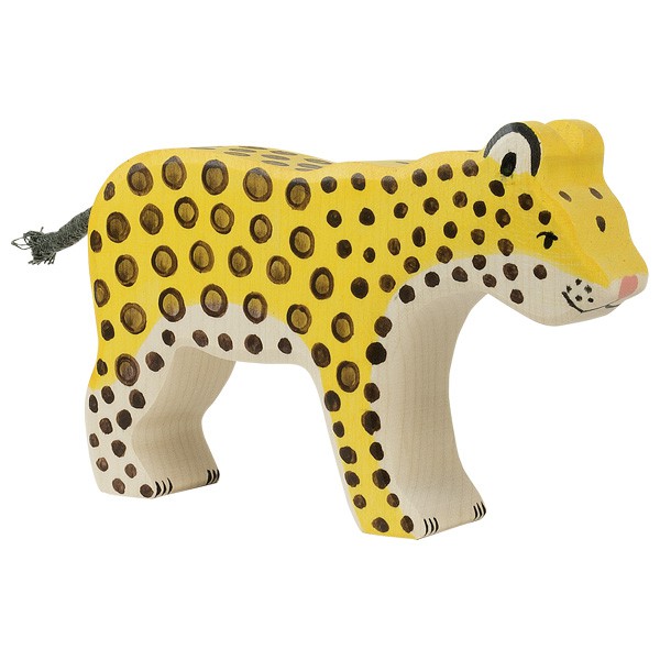 Holztiger Holzfigur Leopard von Gollnest & Kiesel KG
