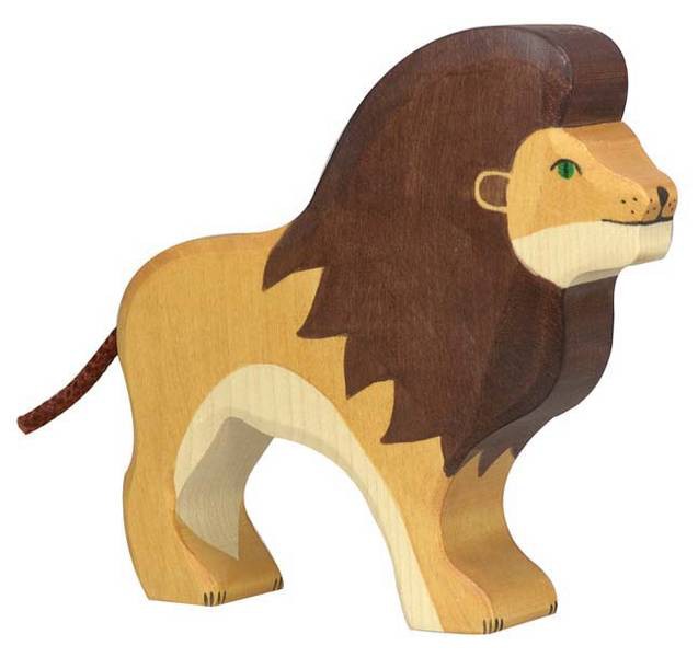Holztiger Holzfigur Löwe von Gollnest & Kiesel KG