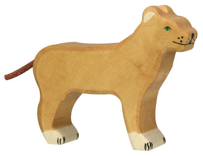 Holztiger Holzfigur Löwin Holztiger Holzfigur Löwin von Gollnest & Kiesel KG