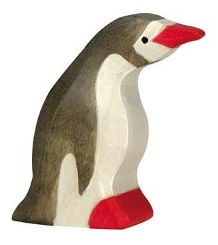 Holztiger Holzfigur Pinguin, klein von Gollnest & Kiesel KG