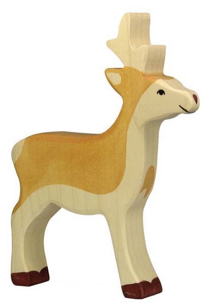 Holztiger Holzfigur Rehbock Holztiger Holzfigur Rehbock von Gollnest & Kiesel KG