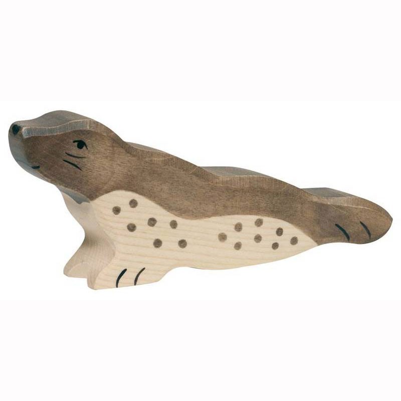 Holztiger Holzfigur Robbe von Gollnest & Kiesel KG