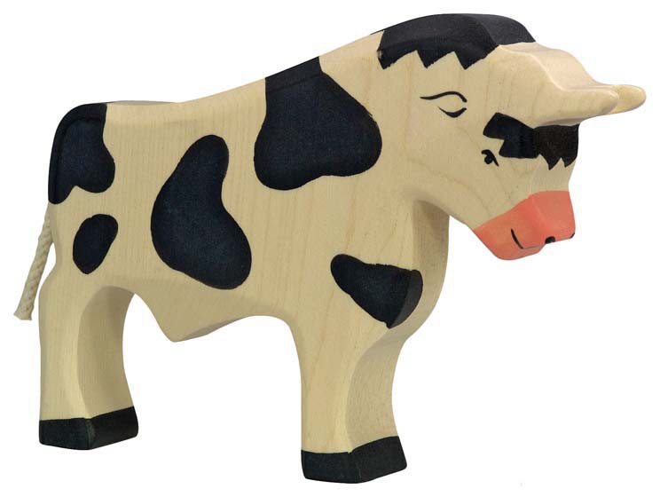 Holztiger Holzfigur Stier schwarz Holztiger Holzfigur Stier schwarz von Gollnest & Kiesel KG