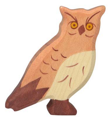 Holztiger Holzfigur Uhu von Gollnest & Kiesel KG