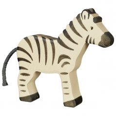 Holztiger Holzfigur Zebra, Kopf hoch Holztiger Holzfigur Zebra, Kopf hoch von Gollnest & Kiesel KG