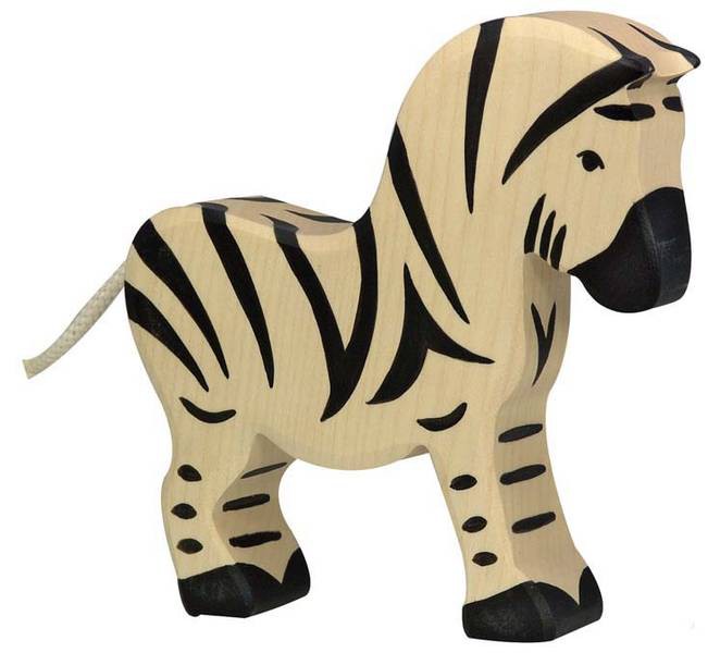 Holztiger Holzfigur Zebra von Gollnest & Kiesel KG