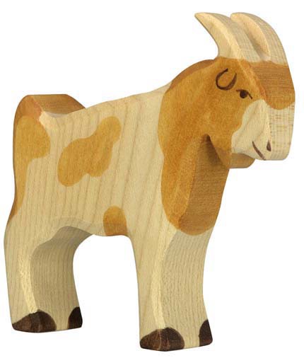 Holztiger Holzfigur Ziegenbock von Gollnest & Kiesel KG