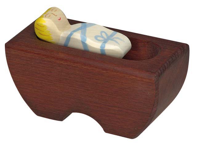 Holztiger Krippenfigur Jesuskind 2 Holztiger Krippenfigur Jesuskind 2 von Gollnest & Kiesel KG