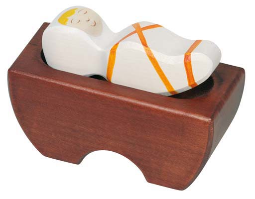 Holztiger Krippenfigur Jesuskind 3 Holztiger Krippenfigur Jesuskind 3 von Gollnest & Kiesel KG
