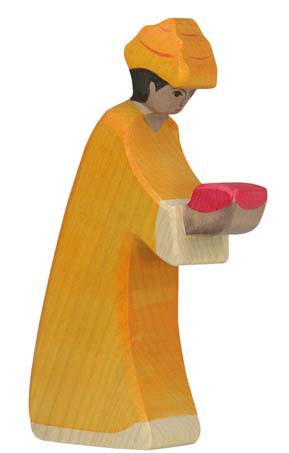 Holztiger Krippenfigur Melchior 3 Holztiger Krippenfigur Melchior 3 von Gollnest & Kiesel KG