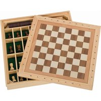 Goki 56953 - Spiele-Set Schach, Dame und Mühle von Gollnest & Kiesel KG