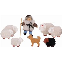 goki Biegepuppen Schäfer mit Herde goki Biegepuppen Schäfer mit Herde von Gollnest & Kiesel KG