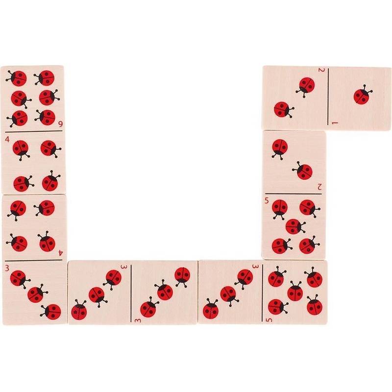Dominospiel Marienkäfer (Kinderspiel) von Gollnest & Kiesel