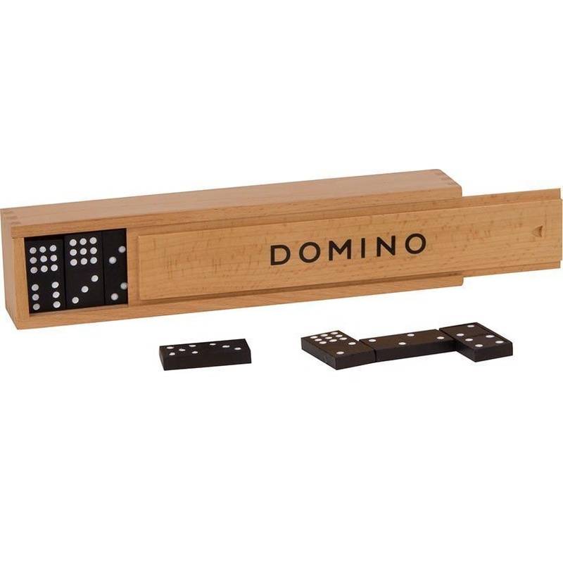 Dominospiel im Holzkasten von Gollnest & Kiesel