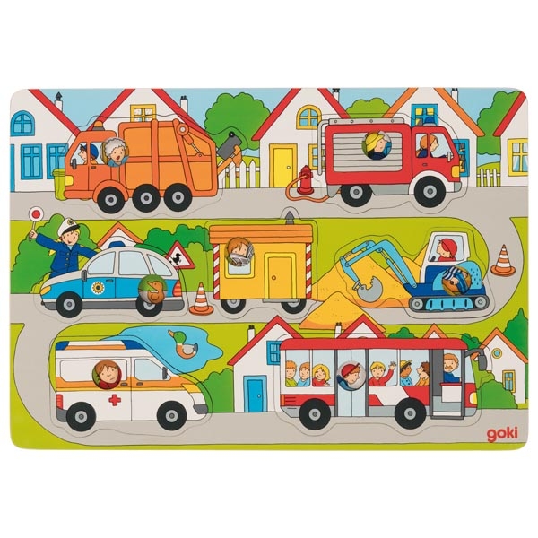 Goki Hintergrundbildpuzzle - Auf der Straße Goki Hintergrundbildpuzzle - Auf der Straße von Gollnest & Kiesel