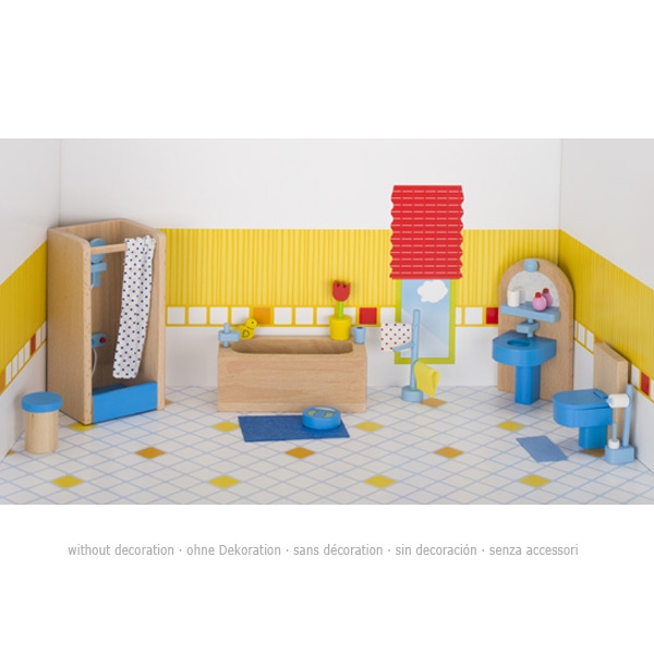 Goki Puppenhausmöbel Badezimmer Goki Puppenhausmöbel Badezimmer von Gollnest & Kiesel