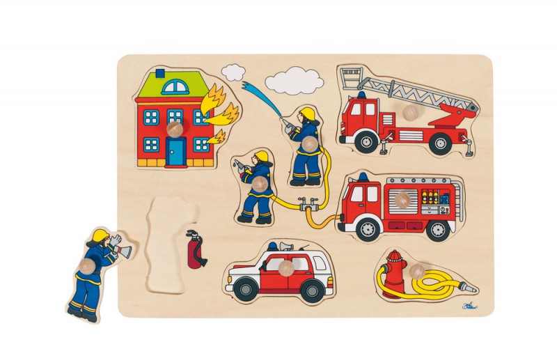 Goki Steckpuzzle - Feuerwehr Goki Steckpuzzle - Feuerwehr von Gollnest & Kiesel