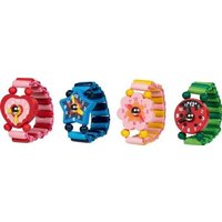 Holzuhr mit elastischem Armband und beweglichen Zeigern, 8er Set von Gollnest & Kiesel