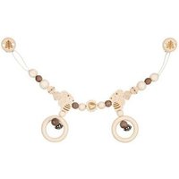 Kinderwagenkette Eichhörnchen mit Clips, natur Kinderwagenkette Eichhörnchen mit Clips, natur von Gollnest & Kiesel