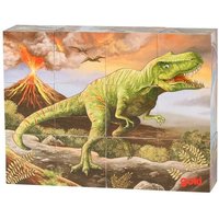 Goki 57388 - Würfelpuzzle Dinosaurier von Gollnest & Kiesel KG