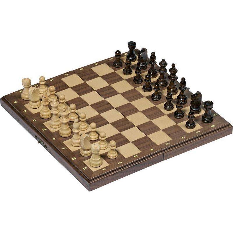 Magnetisches Schachspiel in Holzklappkassette (Spiel) von Gollnest & Kiesel