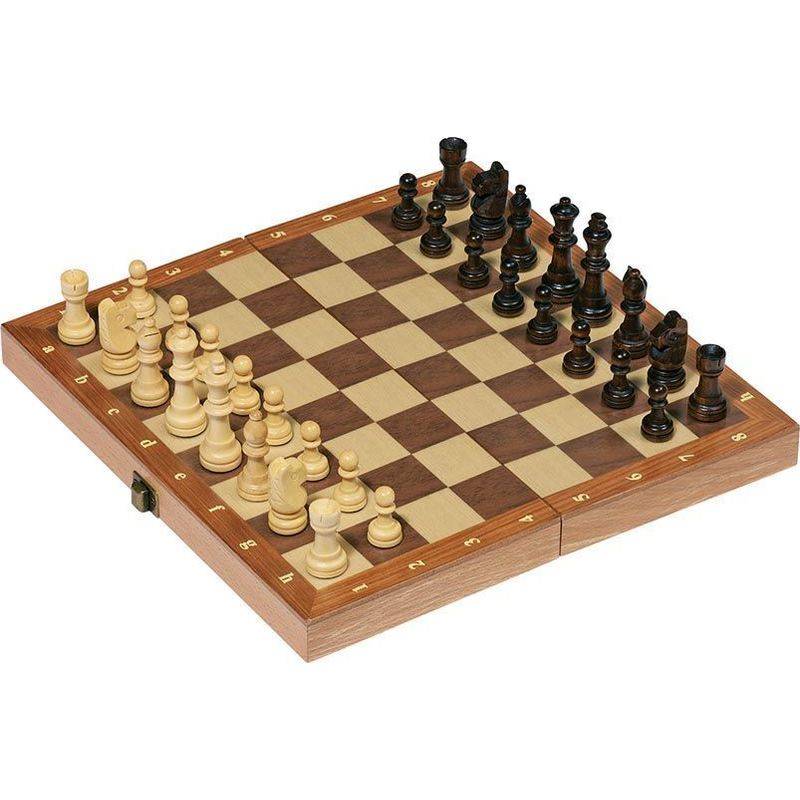 Schachspiel in Holzklappkassette von Gollnest & Kiesel