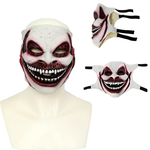 Goloxou The Fiend Maske Dämonengesicht Horror Realistische Maske für Erwachsene Halloween Karneval Cosplay Goloxou The Fiend Maske Dämonengesicht Horror Realistische Maske für Erwachsene Halloween Karneval Cosplay von Goloxou