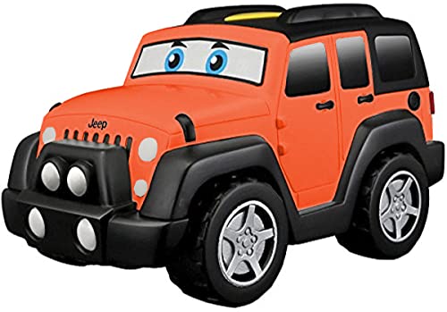 BB Junior 16-81801 - Spielzeugauto - Jeep Touch & Go (orange) von Gomazing