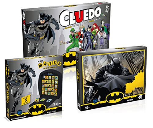 Batman Bundle - Cludeo + Match + Puzzle von Gomazing