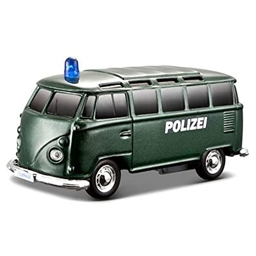 Maisto - VW T1 Einsatzfahrzeug mit Licht & Sound (12cm) (Polizei) von Gomazing