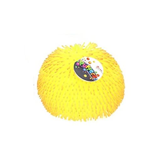 TOI-Toys 51010Z - Knetball - Pufferz Pufferball 2farbig (23cm) (gelb/orange) von Gomazing
