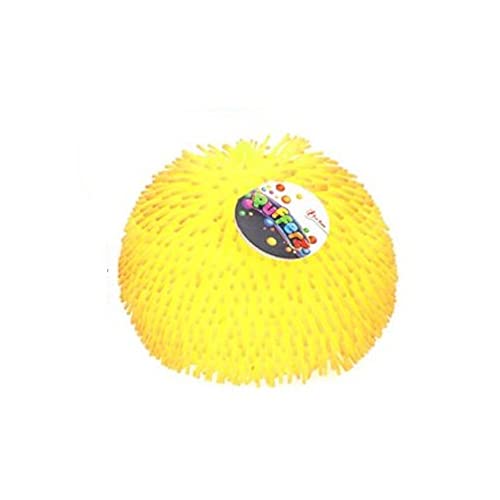 TOI-Toys 51010Z - Knetball - Pufferz Pufferball 2farbig (23cm) (gelb/orange) von Gomazing