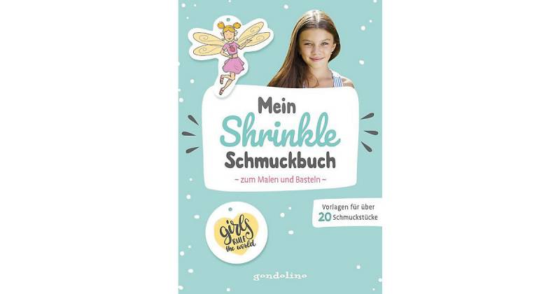 Buch - Mein Shrinkle Schmuckbuch zum Malen und Basteln (mint) von Gondolino Verlag
