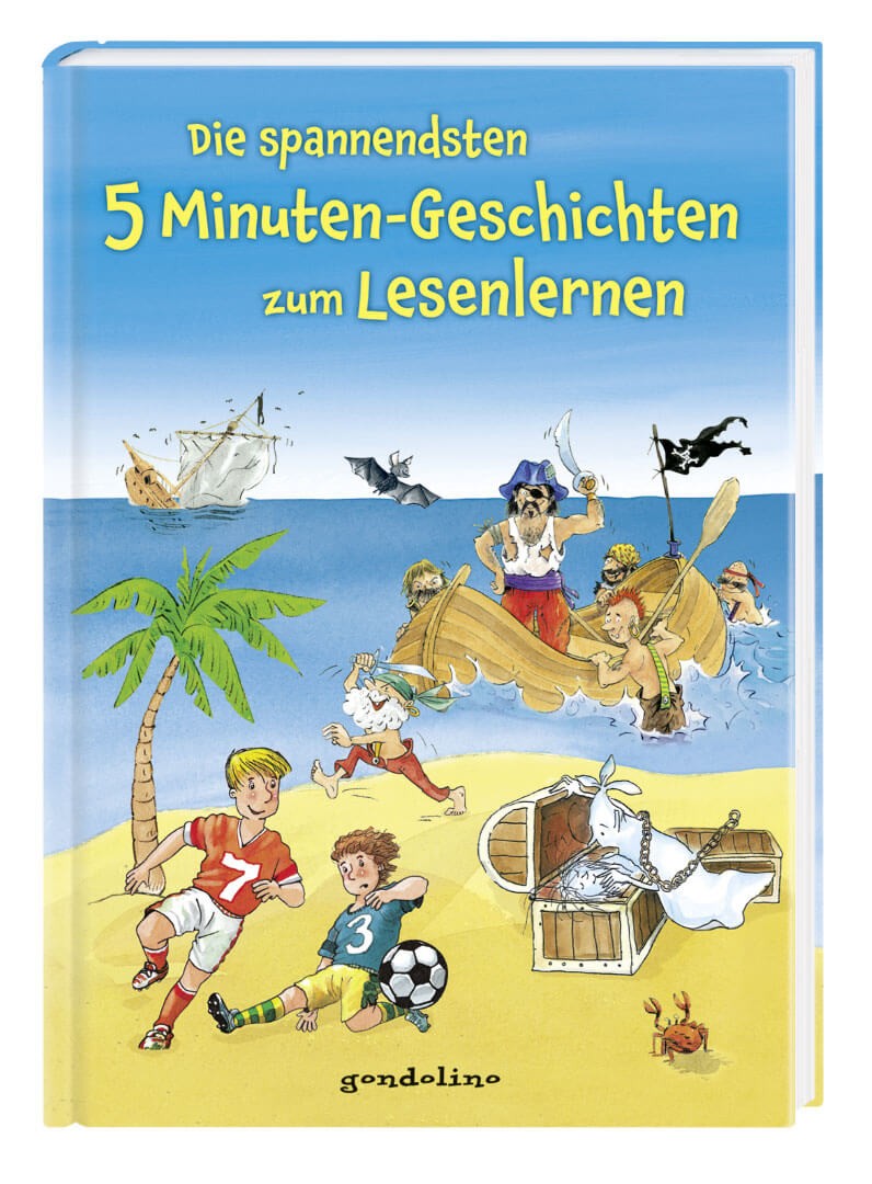 Die spannendsten 5 Min. Geschichten zum Lesenlernen von gondolino