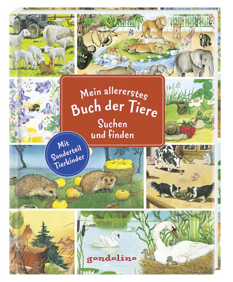 Mein allererstes Buch der Tiere Suchen und Finden von gondolino