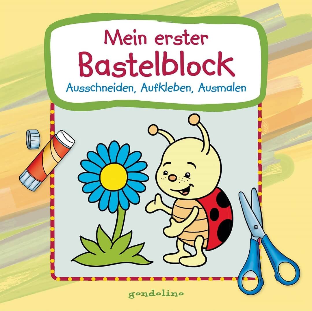Mein erster Bastelblock - Marienkäfer Mein erster Bastelblock - Marienkäfer von gondolino