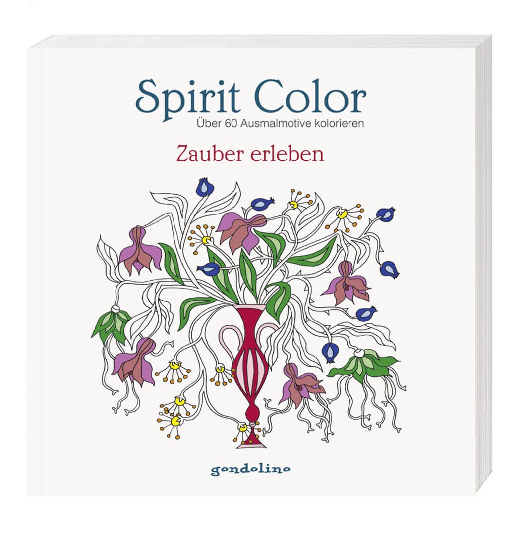 Spirit Color - Zauber erleben Ausmalbuch von gondolino