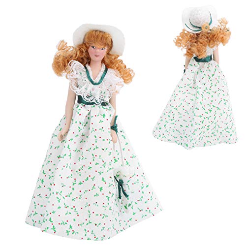 1:12 Puppenhaus Porzellanpuppe Elegantes Grünes Kleid Damen Puppenhaus Puppenhauszubehör Puppenhausdekoration Puppenhauszubehör 1:12 Puppenhaus Porzellanpuppe Elegantes Grünes Kleid Damen Puppenhaus Puppenhauszubehör Puppenhausdekoration Puppenhauszubehör von Gonetre