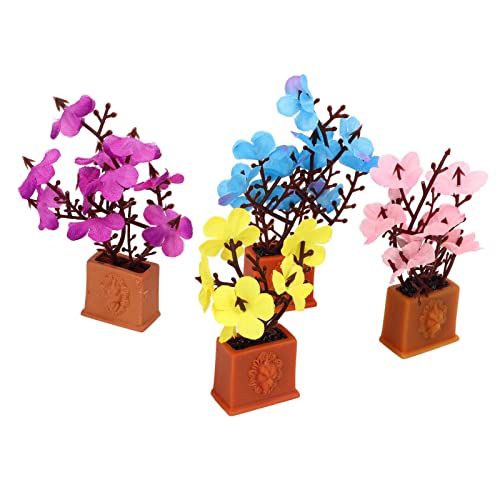 4pcs Dollhouse Pflanzen 1 12 Skala Miniatur Bonsai Mini Topf Pflanzenblumenpuppenhaus Pflanzen Miniatur Bonsai Set Winziges Blumenmodell Ornament für Puppenhausdekoration 4pcs Dollhouse Pflanzen 1 12 Skala Miniatur Bonsai Mini Topf Pflanzenblumenpuppenhaus Pflanzen Miniatur Bonsai Set Winziges Blumenmodell Ornament für Puppenhausdekoration von Gonetre
