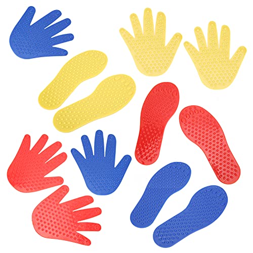 6 Paare Hände Füße Spielmatte, Spielen im Fitnessstudio sensorische Spielzeuge. Übungslimb -Koordinationsintegration Spielzeugspiel Matte für Mädchen Jungen 1+ Jahre 6 Paare Hände Füße Spielmatte, Spielen im Fitnessstudio sensorische Spielzeuge. Übungslimb -Koordinationsintegration Spielzeugspiel Matte für Mädchen Jungen 1+ Jahre von Gonetre
