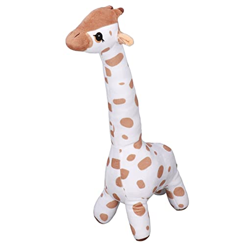 Giraffen-Plüschtier, Gute Widerstandsfähigkeit, Weiche Baumwolle, Giraffenspielzeug für Kinder Im Alter von 3 Jahren, Jungen, Mädchen, Frühe Bildung, 40 cm, Puppen und von Gonetre