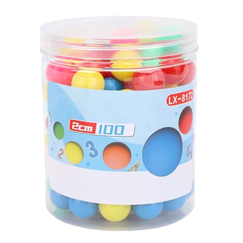 Gonetre 100pcs Game Ersatzmurmeln Multifunktionales Plastik -Hohlzählbälle mit Aufbewahrungsbox für das Unterrichten von Mathematikwahrscheinlichkeit Grundschule Klassenzimmer Gonetre 100pcs Game Ersatzmurmeln Multifunktionales Plastik -Hohlzählbälle mit Aufbewahrungsbox für das Unterrichten von Mathematikwahrscheinlichkeit Grundschule Klassenzimmer von Gonetre
