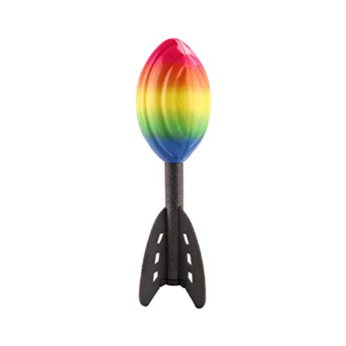 Gonetre Aero Howler Fußball, 28 x 8 x 8 cm, Regenbogen, klassischer Langstreckenfußball, PU, fliegender Ball, Indoor- und Outdoor-Spaß Gonetre Aero Howler Fußball, 28 x 8 x 8 cm, Regenbogen, klassischer Langstreckenfußball, PU, fliegender Ball, Indoor- und Outdoor-Spaß von Gonetre