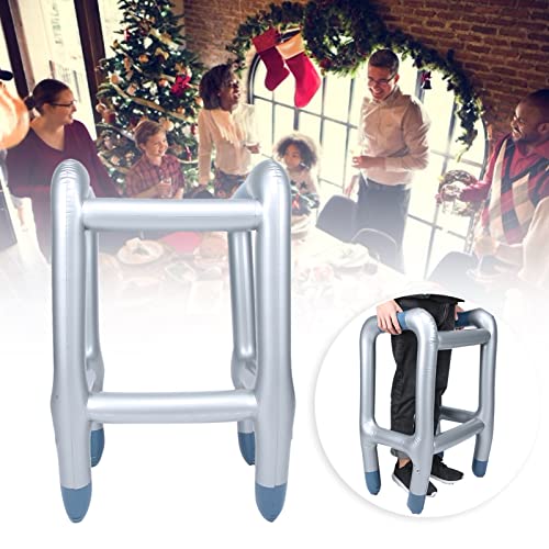 Gonetre Aufblasbare Walker Halloween Streichspielzeug Lustige Simulation PVC Folding Party Cosplay Requisite für Halloween -Partys und Fotoshootings Material PVC Größe (Handläufe Walker) von Gonetre