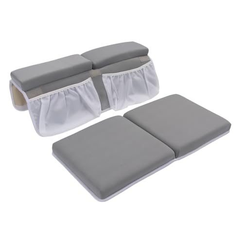 Gonetre Baby-Badewannen-Knie- und Ellenbogenauflagen-Set, rutschfest, Ergonomisches Design, Schnell Trocknend, für Eltern Gonetre Baby-Badewannen-Knie- und Ellenbogenauflagen-Set, rutschfest, Ergonomisches Design, Schnell Trocknend, für Eltern von Gonetre