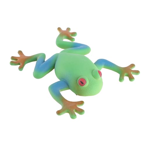 Gonetre Gummisimulation Frosch Dehnbares Spielzeug Hochwertige TPR Weiche Elastizitätsstress -Sensorik Spielzeug für Erwachsene Home Office 15x15cm Gonetre Gummisimulation Frosch Dehnbares Spielzeug Hochwertige TPR Weiche Elastizitätsstress -Sensorik Spielzeug für Erwachsene Home Office 15x15cm von Gonetre