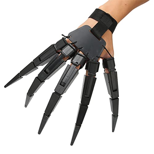 Gonetre Halloween Artikulierte Finger Tragbare Schreckliche Finger -Erweiterung Party Liefert Cosplay -Requisiten Flexible Gemeinsame Finger für Halloween -Cosplay und Gruselige Dekoration (Rechte Gonetre Halloween Artikulierte Finger Tragbare Schreckliche Finger -Erweiterung Party Liefert Cosplay -Requisiten Flexible Gemeinsame Finger für Halloween -Cosplay und Gruselige Dekoration (Rechte von Gonetre