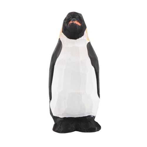 Gonetre Hölzerne Pinguin-Statue Niedlich Lebendig Hand Bemalte Exquisite Pinguin-Figur Dekor für Esstisch Büro Verbund Holz 2,0x2,4x4,1 Zoll Gonetre Hölzerne Pinguin-Statue Niedlich Lebendig Hand Bemalte Exquisite Pinguin-Figur Dekor für Esstisch Büro Verbund Holz 2,0x2,4x4,1 Zoll von Gonetre